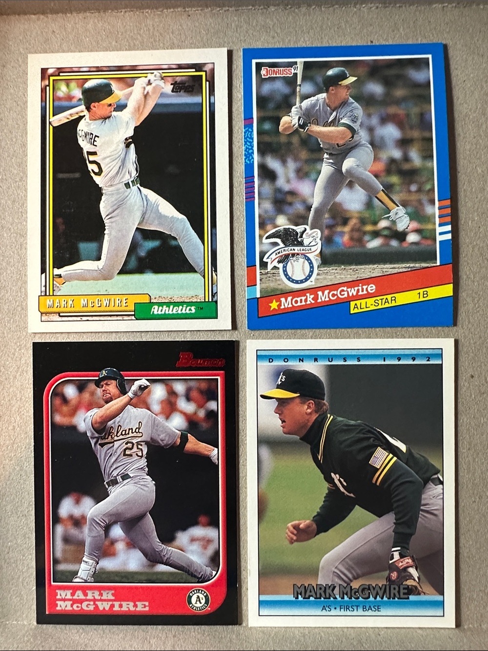 Jose Canseco & Mark McGwire Oakland A’s Bash Bros. Lot of 20 - Picture 10 of 11